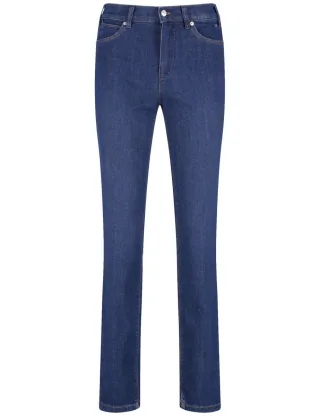 GERRY WEBER Edition - 5-Pocket Jeans AN꞉NIK STRAIGHT FIT blau - Gr. - 36