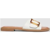 s.Oliver Sandalen Sandale Slides mit Schmuck-Detail