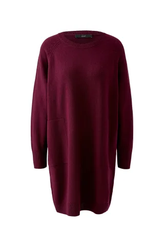 Oui - Strickkleid bramble berry - Gr. - 38