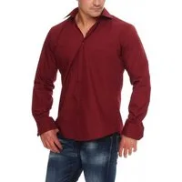 Tonelli Businesshemd Designer Herren Hemd klassischer Kragen K12 Bügelleicht, Pflegeleicht, Alle Jahreszeiten