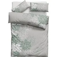 OTTO home Bettwäsche Susan in Gr. 135x200 oder 155x220 cm, Polycotton recycelt, 2 teilig, in verschiedenen Qualitäten, romantische Bettwäsche mit Blumen