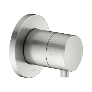Keuco 2-Wege Ab-u.Umstellventil IXMO Comf.59557, rund, Edelstahl-finish, 59557061001 59557061001