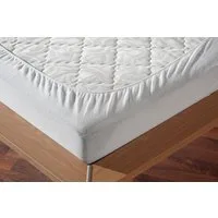 KUM Spannbettlaken Matratzenschutz, Polycotton, Gummizug: rundum, (1 Stück), bis ca. 30 cm Matratzenhöhe