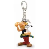 Plastoy Spiel, Asterix - Asterix mit Idefix, Schlüsselanhänger