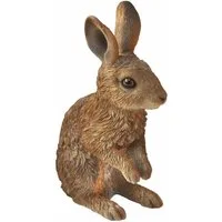 dazikemo Gartenfigur Dekofigur Gartenfigur Hase 10 x 14 x 27 cm