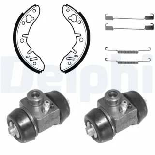 Delphi Bremsbacken hinten Austin Mini Rover Mini