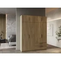 Demeyere GROUP Kleiderschrank Ghost Breite ca. 157cm,Höhe ca. 200cm,viel Stauraum,mit Innenaustattung