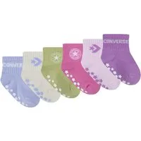 Converse Socken CHN CORE 6PK GRIP INF TOD SCKS (6-Paar) 6 Paar im Set, weiches, hautfreundliches Material, mit Elasthan-Anteil