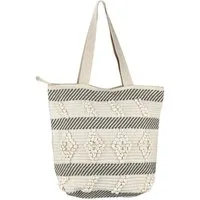 Marrakesch Orient & Mediterran Interior Schultertasche Boho Tasche Kalpur Motiv 1 Schultertasche aus Baumwolle in Bunt 40 cm (1-tlg), Handarbeit