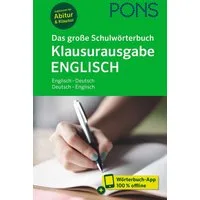 PONS Das große Schulwörterbuch Klausurausgabe Englisch / diverse