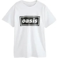 Next T-Shirt Offiziell lizenziertes Relaxed Fit T-Shirt, Oasis (1-tlg)