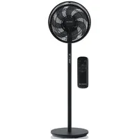 Brandson Standventilator DC, leise, energiesparend, NTV Sieger 2026, Fernbedienung, 30 Watt, 39.8 cm Durchmesser, Oszillation, Timer, 9 Geschwindigkeitsstufen, Lüfter, höhenverstellbar