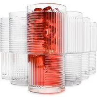 KONZEPT Cocktailglas 6 Cocktailgläser 400ml Trinkgläser Cocktailglas Longdrinkgläser, 6-tlg., 6-teilig, Glas, hochwertig verarbeitet, im charakteristischen Design