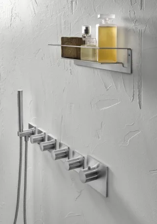 Herzbach design ix ablage 30, Edelstahl matt gebürstet, 17.820000.1.09 17.820000.1.09