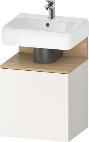 Duravit Qatego Waschtischunterbau wandhängend Weiß Supermatt 490x420x645 mm - QA4077R30840000 QA4077R30840000