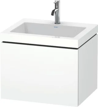 Duravit L-Cube c-bonded Set wandhängend Weiß 600x480x500 mm - LC6916O8484 LC6916O8484