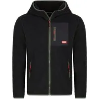 riverso Outdoorjacke Herren Fleecejacke RIVHenning Regular Fit Outdoorjacke mit Teddyfleece