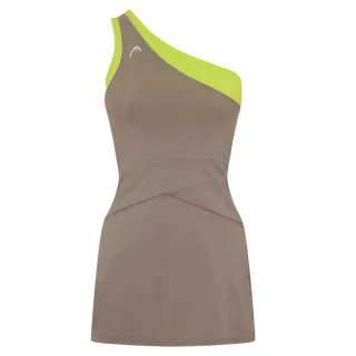 Head - "Avatar" Minikleid für Damen, Schmal, Eine Schulter fre (Grün)