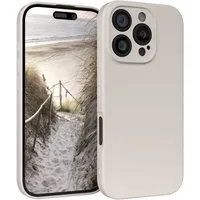 EAZY CASE Handyhülle für Apple iPhone 16 Pro Hülle Silikon 6,3 Zoll, Bumper Case Matt Slimcover Silikonschutzhülle elastisch Polarstern