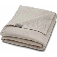 Wohndecke Musselin Sommerdecke für warme Nächte - aus 100% Bio Baumwolle, hutch&putch, die perfekte leichte Decke für den Sommer - Handmade in Germany