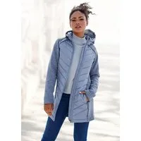 Vivance Steppjacke mit Strickfleece-Ärmeln