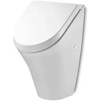 Roca Urinal Roca Nexo Urinal Weiß mit Soft-Close-Deckel und rückseitigem Zulauf, (1-tlg)