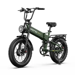 [EU Direct] APEFOX RH20 Electric Bike HydraulicDisc Brakes 48V 22.5AH Battery 750W*2 Dual Motors Recommended Top Speed 2