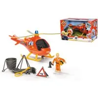 SIMBA Spielzeug-Hubschrauber Feuerwehrmann Sam, Wallaby, mit Sound- und Lichteffekten