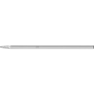 PFERD TOOLS Hartmetall Frässtift Rundbogen RBF Z3P universal mittel kreuzverzahnt Langschaft - 21217587
