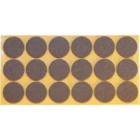 Trend Line Filzgleiter TrendLine Filzgleiter Ø 28 x 2 mm braun 18-Stück