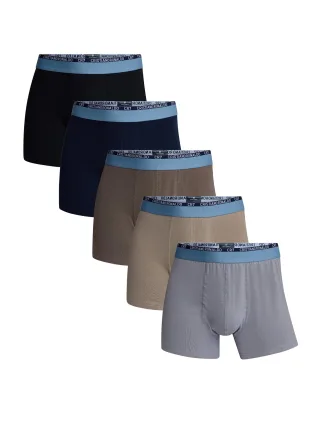CR7 Cristiano Ronaldo Herren Trunk Cotton Stretch & Travel Bag 5-Pack Unterhose, Unterwäsche, Boxer