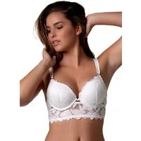 After Eden Longline-BH Morgan mit Schale, mit Bügel, mit Spitze, breite Träger, feminin, elegant