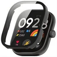 SmartUP Smartwatch-Hülle für Xiaomi Redmi Watch 5 Schutzglas Panzerfolie Display Case Cover 9H 2,1, kompletter Rundumschutz