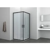 Sanotechnik Eckdusche S-Line, BxT: 78,5x78,5 cm, Sicherheitsglas, für Breiten von 78,5-90 cm, 190 cm Höhe