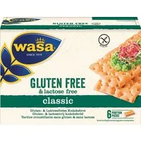 Wasa Brot, Wasa Knäckebrot Glutenfrei und Laktosefrei Classic gross gebacken 240g