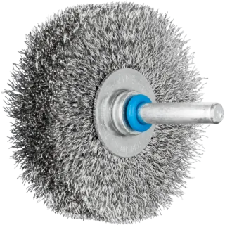 PFERD TOOLS Rundbürste ungezopft RBU Edelstahl-Draht mit Schaft - 43104033