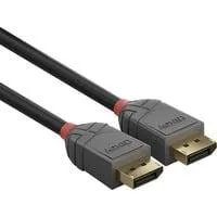 DisplayPort 1.2 Kabel Anthra Line schwarz, 10 Meter