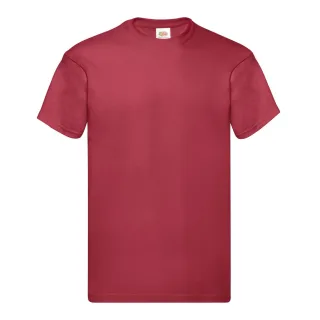 Fruit of the Loom - "Original" T-Shirt für Herren/Damen Unisex (Ziegelrot)