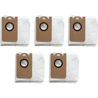 VONKO Staubsaugerdüsen-Set für VONKO S6 Pro Saugroboter, mit Staubbeuteln, Hauptbürste, Wischpads, (5-tlg), Seitenbürste & Hauptbürstenabdeckung & HEPA Filtern & Reinigungsbürste