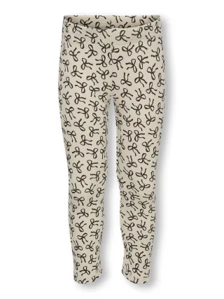 KIDS ONLY - KMGTRINNY AOP BSC LEGGING JRS NOOS Pumice Stone - Gr. - 98