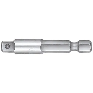 Wiha Werkzeugschaft mit Stift Innenvierkant, Innensechskant 1/4 zoll E6,3 - 5 Stück - 04362