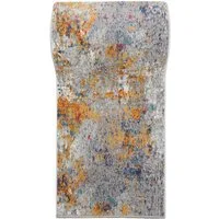 Mazovia Läufer Läufer Flurläufer Modern Abstraktes Teppichläufer 80 cm Breit, 80 x 100 cm, Kurzflor, Meterware, Höhe 9 mm