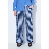 Studio Untold Schlupfhose Hose Wide Legs High Waist Streifen