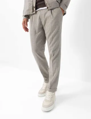 Brax Herren Chino Style TINO BEACH Hellbraun Taupe, hellbraun - taupe, Gr. 34/32