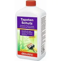 decotric® Wandfarbe Tapeten- und Anstrichschutz Tapetenschutz, 1 Liter