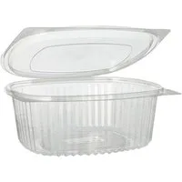 Starpak Schale 50 Feinkost- & Salatschalen Klappdeckel 1000ml 6,6cm x 15,8cm x 18,4cm