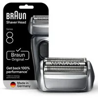 Braun Ersatzscherkopf Series 8 83M, Kompatibel mit allen Series 8 Rasierern, ORIGINAL vom Hersteller