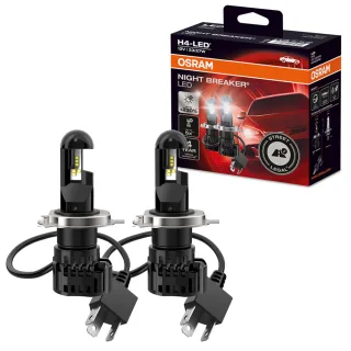 2 Stück LED Night Breaker / Fassung: H4 / mit Zulassung für Deutschland (ABG)