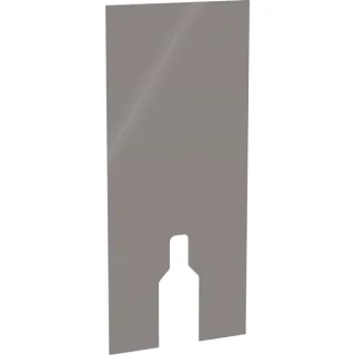 Geberit Frontverkleidung zu Monolith Sanitär- modul für Stand-WC 114cm Glas umbra, 242667SQ1 242667SQ1