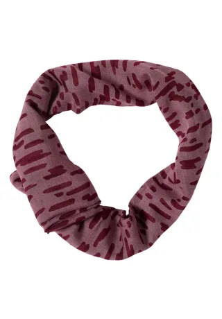 CECIL - Gemusterter Loop Schal pink